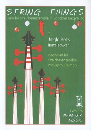 Jingle Bells fr Streicherensemble (mittelschwer) Partitur und Stimmen