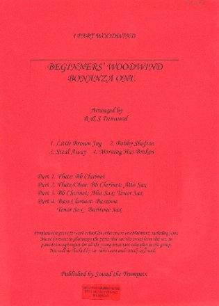 Beginners' woodwind bonanza one for woodwind ensemble