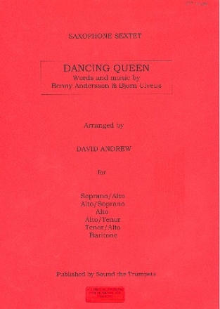 Dancing Queen for saxophone sextet score and parts