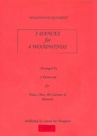 Three dances for 4 woodwinds