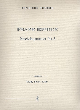 Streichquartett Nr.3 Partitur und Stimmen