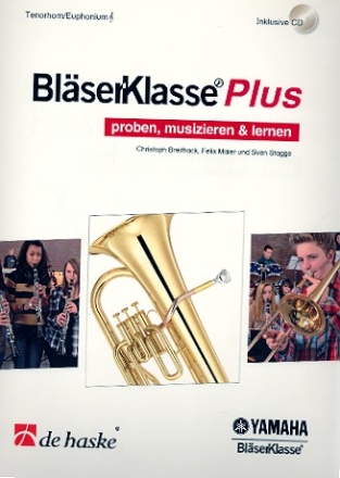 BlserKlasse Plus (+CD) fr Blasorchester Tenorhorn/Euphonium im Violinschlssel