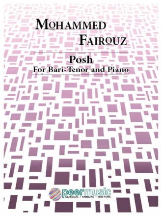 Posh for baritone (tenor) and piano