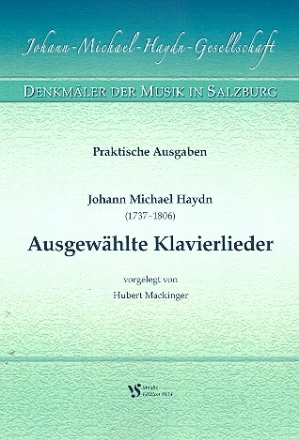 Ausgewhlte Klavierlieder fr Gesang und Klavier praktische Ausgabe