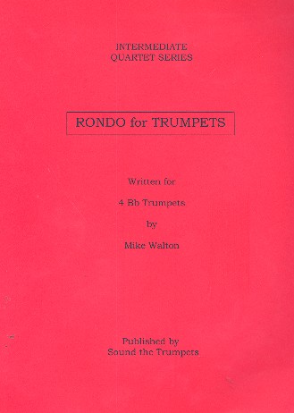 Rondo for 4 trumpets score and parts