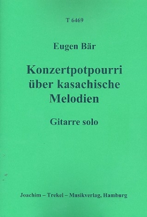 Konzertpotpourri ber kasachische Melodien fr Gitarre