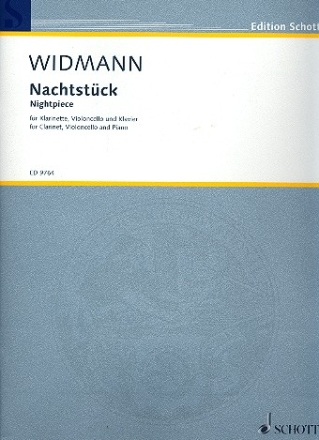 Nachtstck fr Klarinette in A, Violoncello und Klavier Partitur und Stimmen