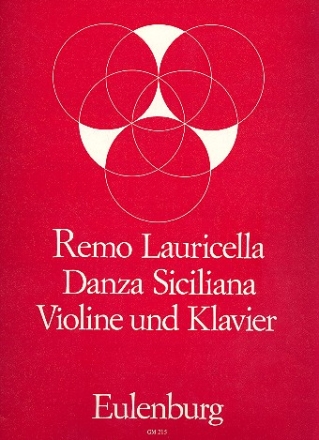 Danza Siciliana fr Violine und Klavier