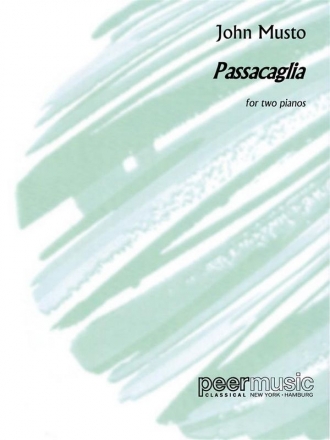 Passacaglia for 2 pianos 2 scores