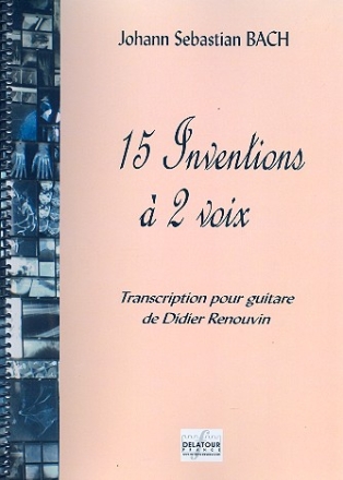 15 Inventions  2 voix . pour guitar