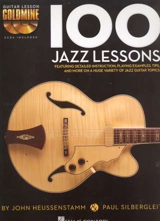 100 Jazz Lessons (+2 CD's) for guitar