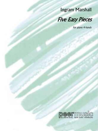 5 easy pieces for piano 4 hands