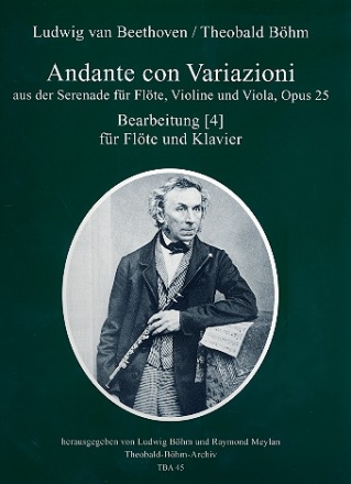 Andante von variazioni aus Serenade op.25 fr Flte und Klavier