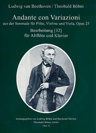 Andante von variazioni aus Serenade op.25 fr Altflte und Klavier