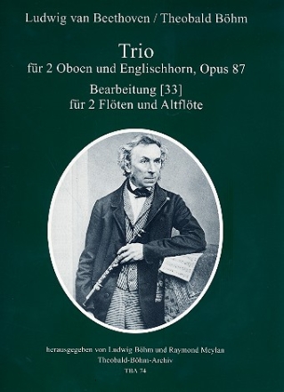 Trio op.87  fr 2 Flten und Altflte Partitur und Stimmen