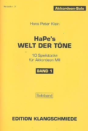 Hapes Welt der Tne Band 1 fr Akkordeon