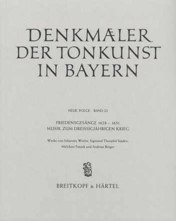 Friedensgesnge 1628-1651 Musik zum Dreiigjhrigen Krieg