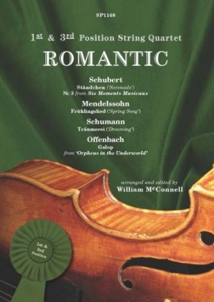 1st and 3rd Position String Quartet - Romantic for string quartet score and parts