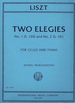 2 Elegies for cello and piano