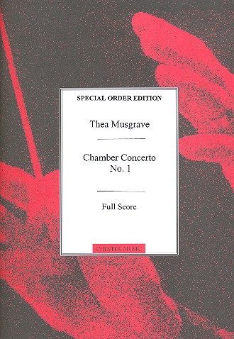 Chamber Concerto No.1 for chamber orchestra score