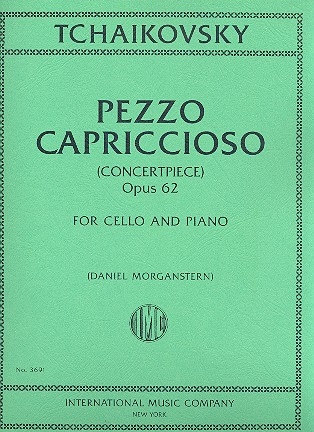 Pezzo capriccioso op.62 for cello and piano