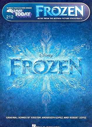 Frozen (Die Eisknigin - vllig unverfroren): for keyboard (organ/piano) EZ play today vol.212