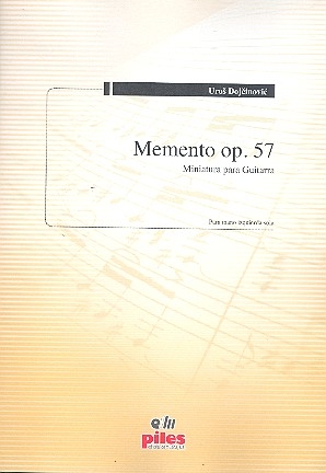 Memento op.57 para guitarra