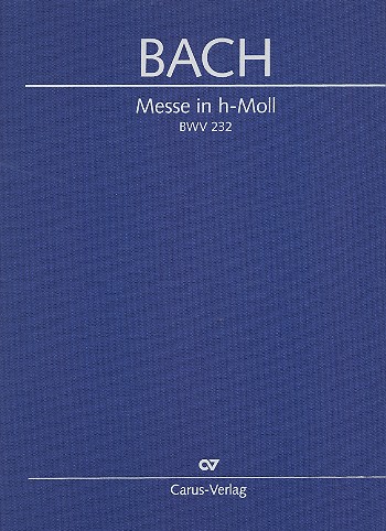 Messe in h-Moll BWV232 (+DVD-ROM) fr Soli, gem Chor und Orchester Partitur,  gebunden (Hybrid-Edition)