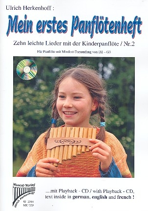 Mein erstes Panfltenheft Band 2 (+CD) fr Kinderpanflte (d2-g3)