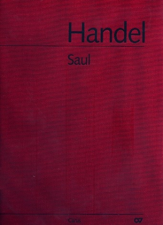 Saul HWV53 fr Soli, gem Chor und Orchester Partitur (dt/en)