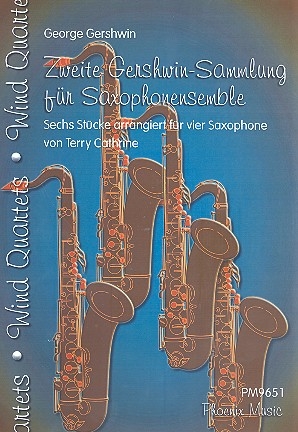 2. Gershwin-Sammlung fr 4 Saxophone (AATT Ensemble) Partitur und Stimmen