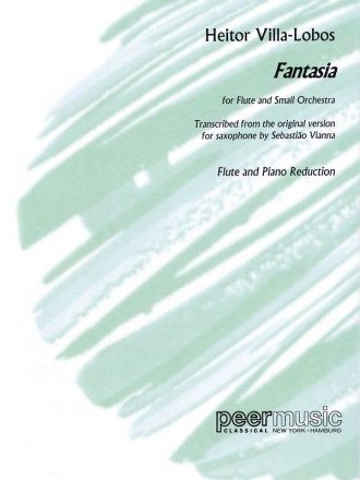 Fantasia for flute and small orchestra for flute and piano