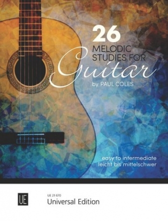 26 melodic Studies fr Gitarre