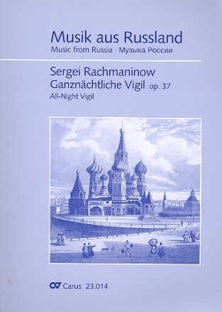 Ganznchtliche Vigil op.37 fr gem Chor a cappella Partitur (dt/kirchenslaw)