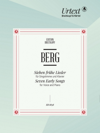 7 frhe Lieder fr Gesang und Klavier