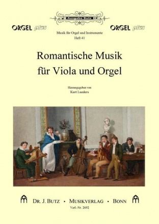 Romantische Musik Band 1 fr Viola und Orgel