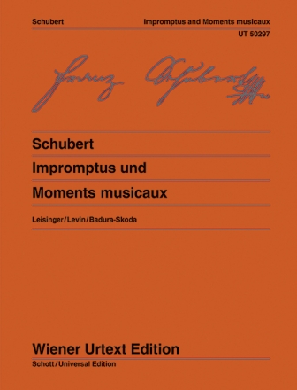 Impromptus  und  Moments musicaux fr Klavier