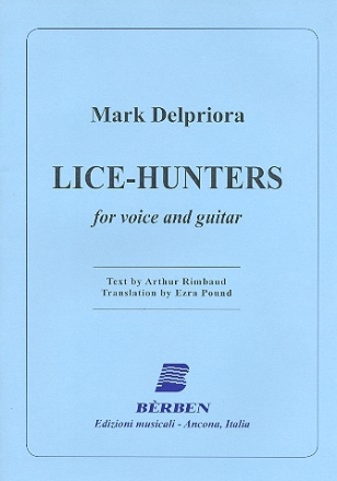 Lice-Hunters for voice and guitar score (en)