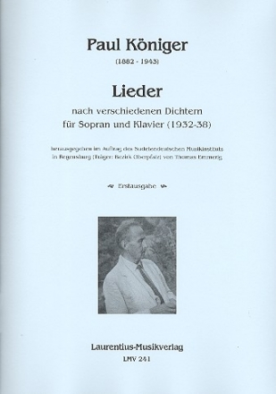 Lieder nach verschiedenen Dichtern fr Sopran und Klavier