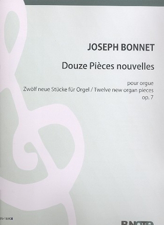 12 Pices nouvelles op.7 fr Orgel