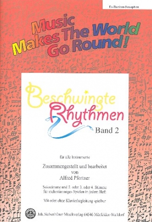 Beschwingte Rhythmen Band 2 fr flexibles Ensemble Baritonsaxophon