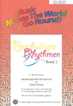 Beschwingte Rhythmen Band 2 fr flexibles Ensemble Gitarre/Keyboard/Orgel/Akkordeon