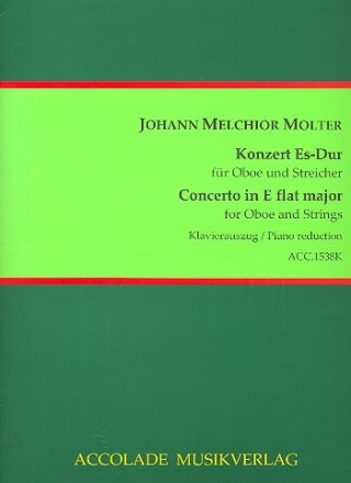 Konzert Es-Dur fr Oboe und Streicher fr Oboe und Klavier