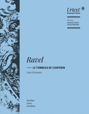 Le tombeau de Couperin fr Orchester Partitur