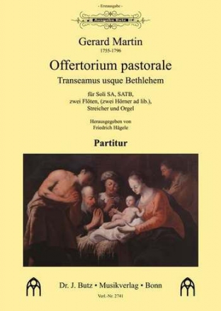 Offertorium pastorale fr Soli, gem Chor und Orchester Partitur