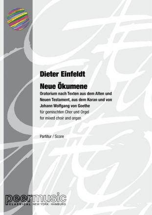 Neue kumene fr gem Chor und Orgel Partitur