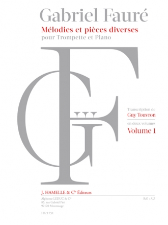 HA9751 Mlodies et pices diverses vol.1 pour trompette et piano