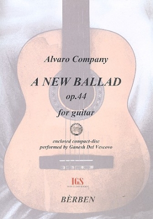 A new Ballad op.44 (+CD) per chitarra