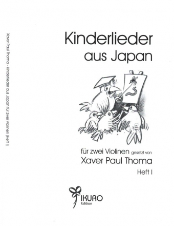 46 Kinderlieder aus Japan Band 1 (Nr.1-25) fr 2 Violinen Spielpartitur