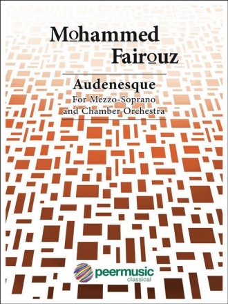 Audenesque for mezzo soprano and chamber orchestra score